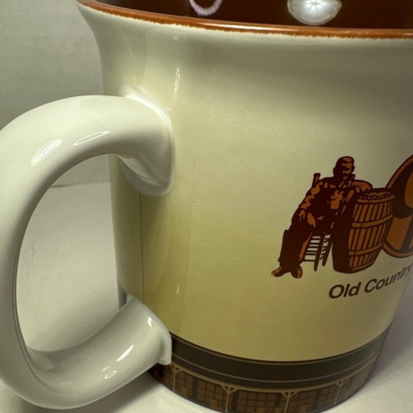 Cracker Barrel Old Country Store Coffee Mug Tea Cup Roaring Crackling Fire 14oz - Picture 7 of 7
